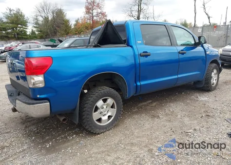 2008 Toyota Tundra Sr5 5.7L V8 из США, поврежденный, VIN 5TBDV54198S502073